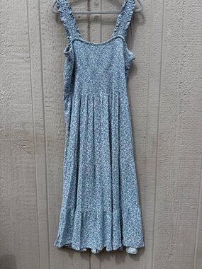 yellow midi cocktail dress Modal Lace-Trim Midaxi Dress in Butter Yellow - XS